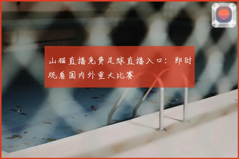 山猫直播免费足球直播入口：即时观看国内外重大比赛